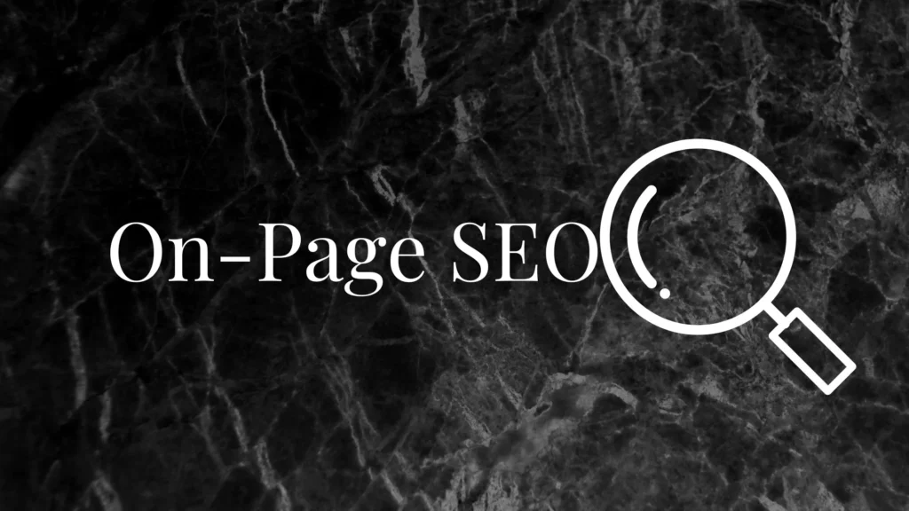 On page seo